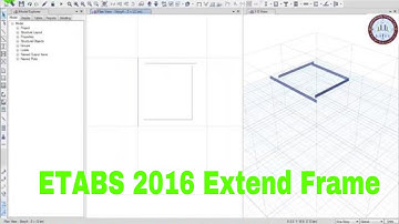 ETABS2016 - Extend Command