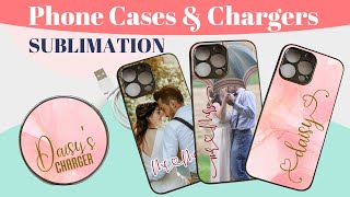 Sublimation on Phone Cases and Chargers | Sublimation Tutorial for Beginners