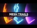 Automatic sword trails and more in blender  mesh trails addon