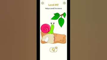DOP 2 Level 347 Walkthrough - "Help a snail to move"  #shorts