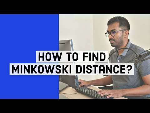 How to find Minkowski Distance?