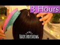 [ASMR] Sleep Recovery #13 | 3 Hours Relaxing Hair Brushing | No Talking