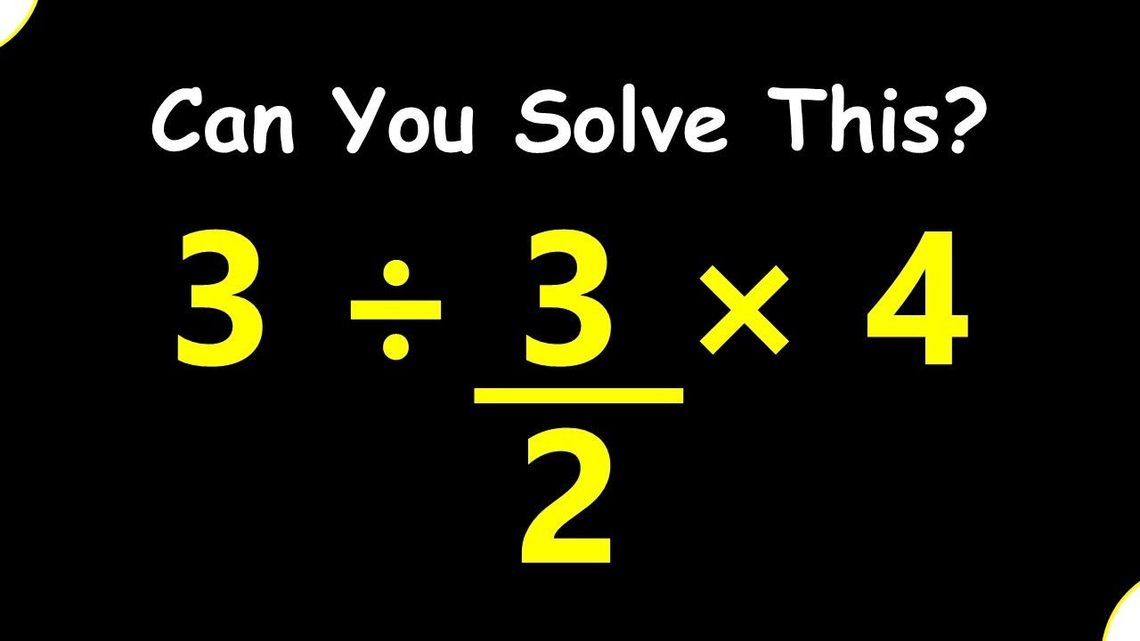 Only 1 in 5 Can Solve This Math Problem! - YouTube