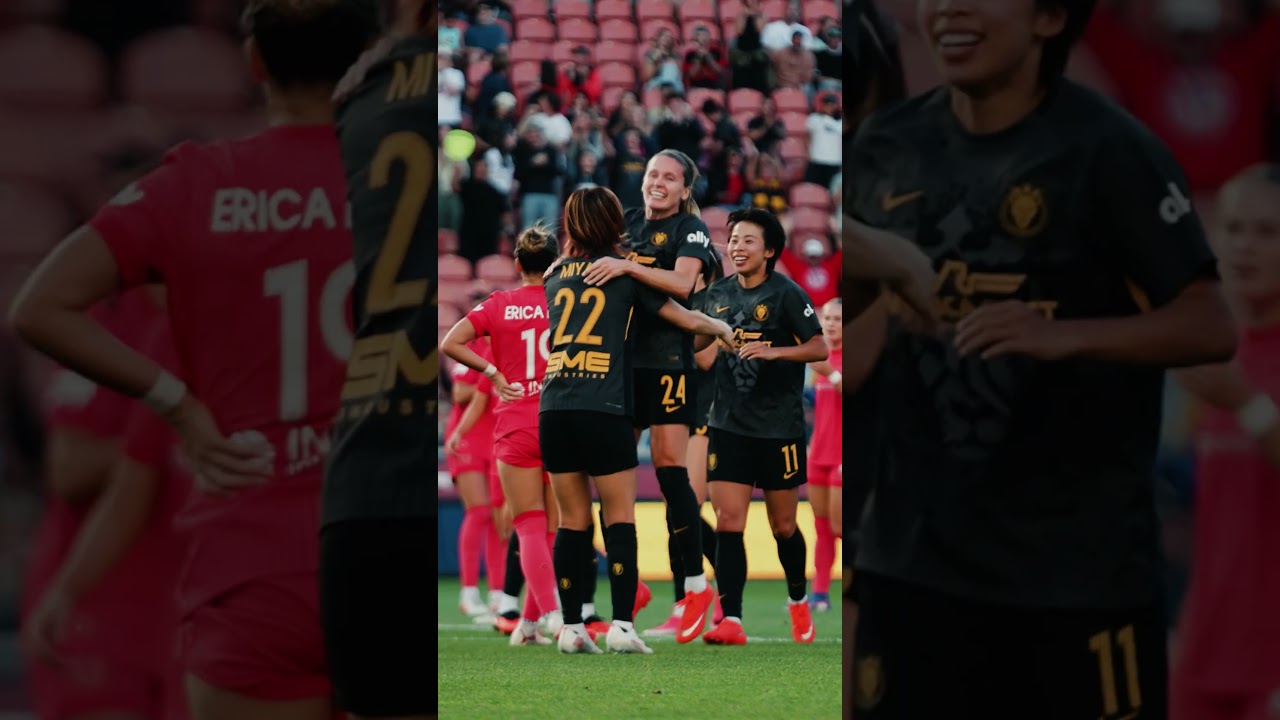 Miyabi to Cloé Lacasse for the first goal of the match 🔥