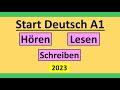 Start Deutsch A1 Hören, Lesen und Schreiben modelltest mit Lösung am Ende || Vid - 179