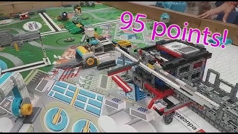 FLL Hydrodynamics | ShviLego 390 | first run | 95 points