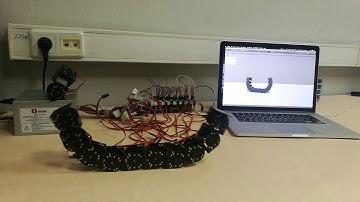 Demonstration of Modular Robot Reconfiguration (Real robot and simulation)