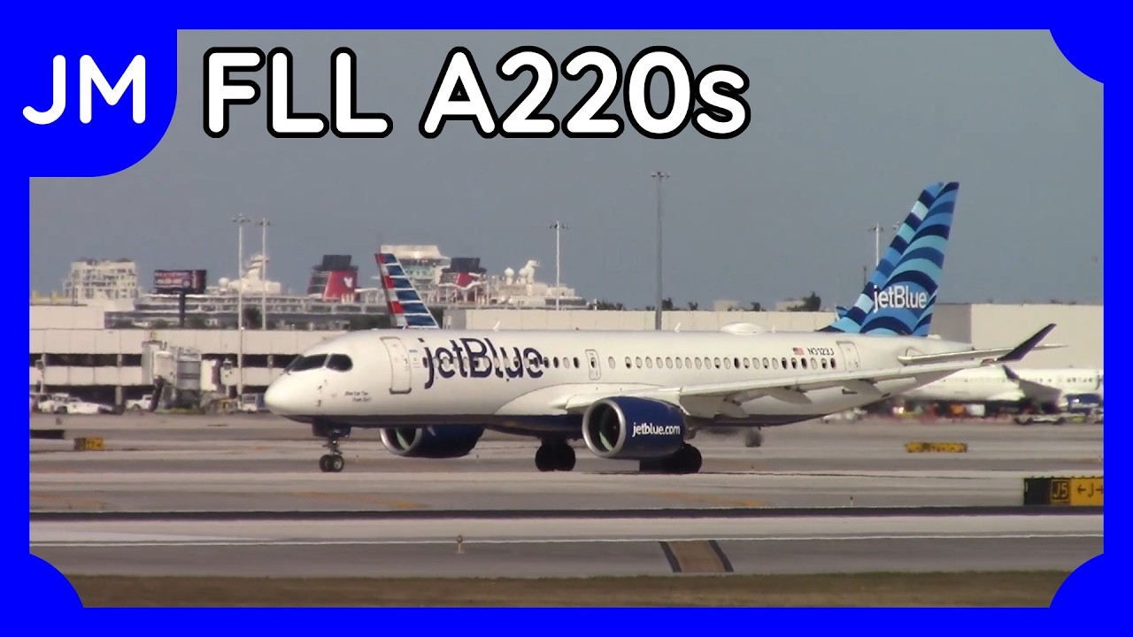 A220s at FLL (02/20/2026)