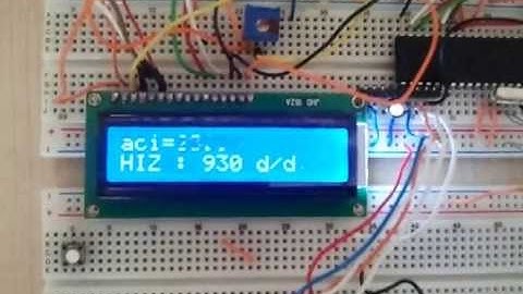 4 Bit Absolute (Mutlak) Encoder Projesi