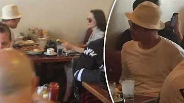 They Got Back Together. Brad Pitt And Angelina Jolie Enjoy A Sweet Dinner Together At West Hollywood