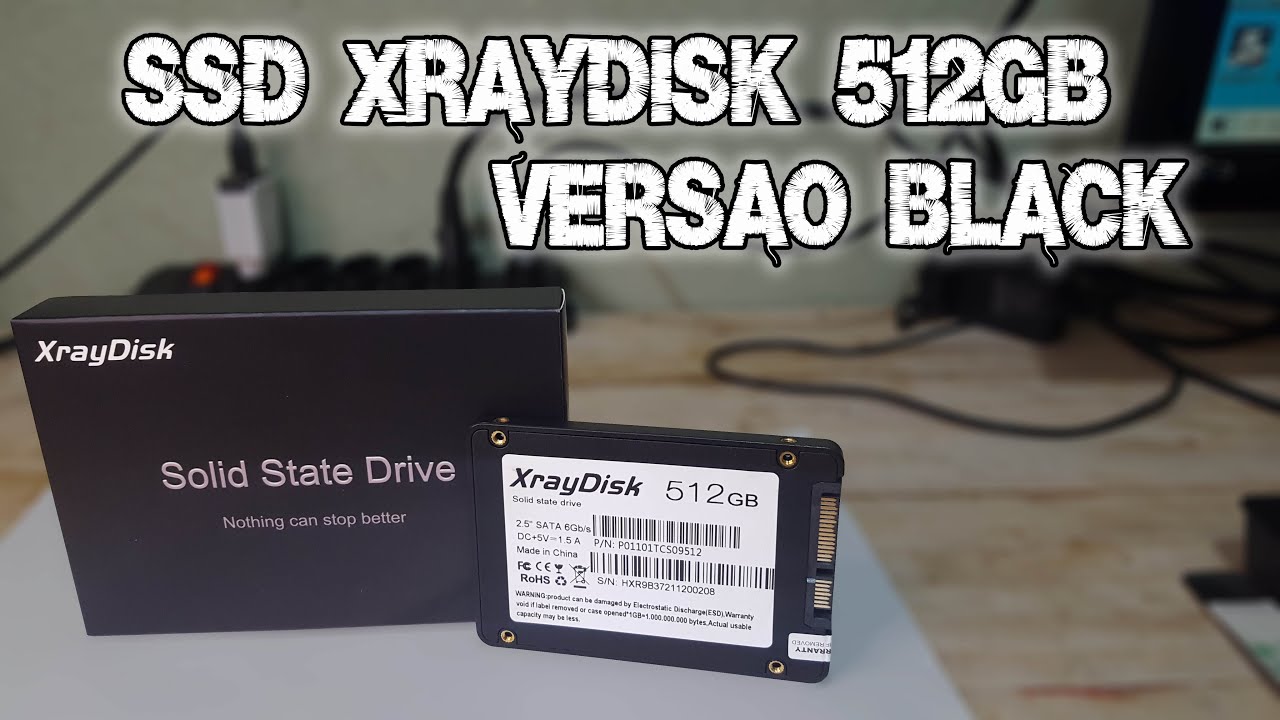 XRayDisk 512GB BLACK VERSION SSD FROM ALIEXPRESS, REVIEW AND TEST