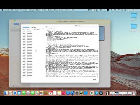 Как посмотреть логи на iPhone