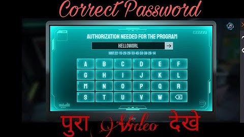 NEW PUZZLE EVENT FREE FIRE || HOW TO COMPLETE THE PUZZLE EVENT || PUZZLE EVENT CORRECT PASSWORD