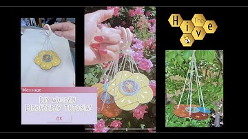 DIY Wooden Bird Feeder ~ The Hive June POTM