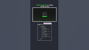 Hacker login form using html & css 😈#tailwindcss #css #webdevelopment #frontend #coding