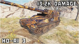 Ho-Ri 3 13,2K DAMAGE 8 KILLS • World of Tanks