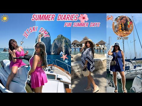 Summer Diaries أول مرة نجرب Jetski أحسن أيامي Chamal