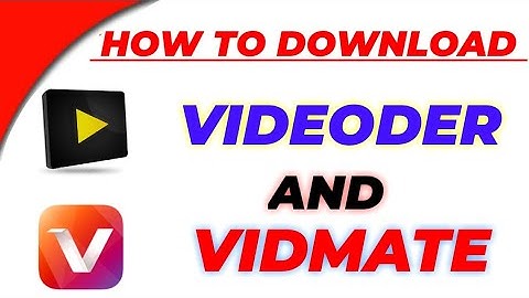 How to download videoder and vidmate | Videoder aur vidmate kaise download kare | Android ki DuKaN