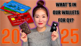 What&#39;s in my WALLET for Q1 of 2025 // New cards on the list!