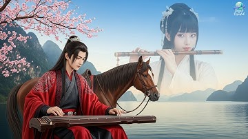 Chinese Zen Music🍃Guzheng, Erhu & Bamboo Flute for Relaxation, Peaceful mind & Stress Relief