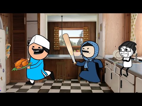 ساعه من الضحك المتواصل للحاج والحاجه هتموتو ضحك