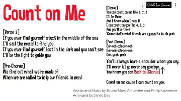 Count on Me Demonstration (May 2 and Fifth Grade Bridging)