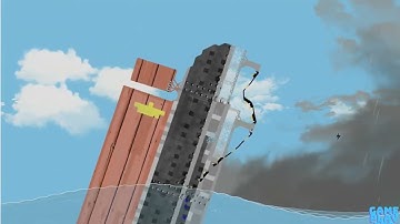 Antonia Graza ship cut in half in Floating Sandbox