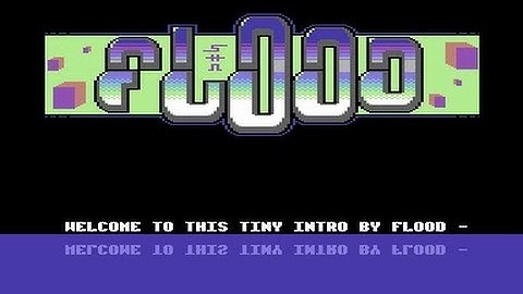Flood - Tinytro - C64 Intro