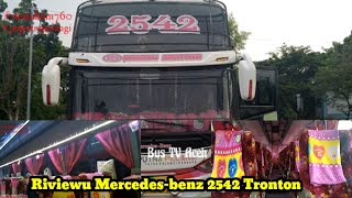 Riviewu Bus Putra Pelangi Merced-Benz Oc 500-2542 Tronton | Bus Paling Nyaman