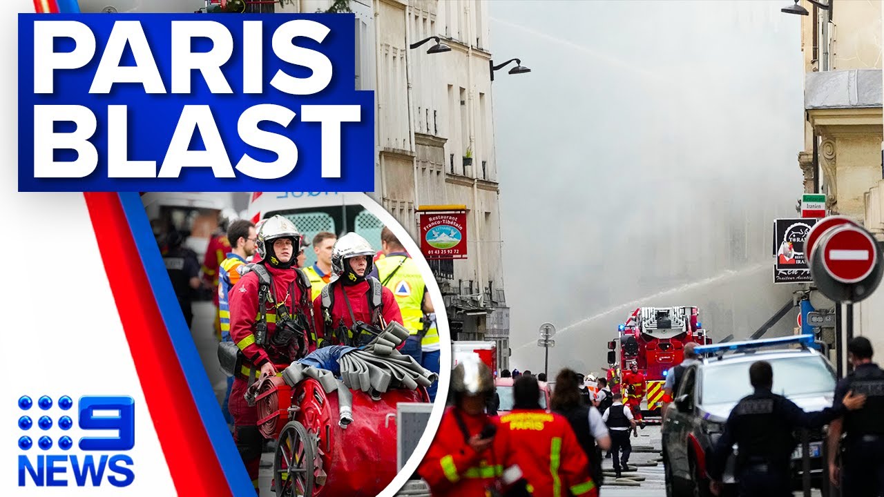 Growing fears some may not have survived giant Paris explosion | 9 News Australia