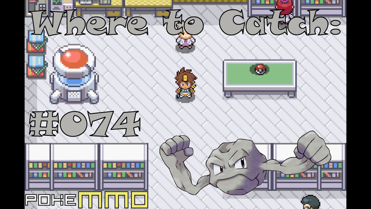 [PokeMMO]Where to Catch Geodude 