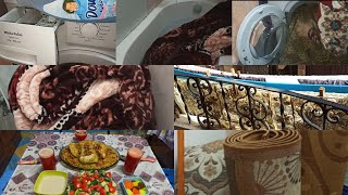 أهلاً بالعيد (تنظيف السجاد، والستائر، والبطاطين) الكبسة السورية بالدجاج