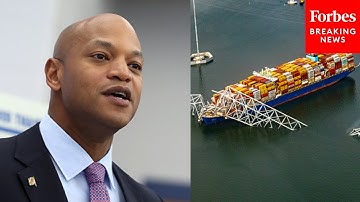 JUST IN: Gov. Wes Moore Holds Press Conference On Baltimore