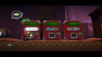 LittleBigPlanet 2. Factory of a Better Tomorrow. Sackbot Bounce. (Side level) All prize bubbles