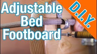How To Create A Custom Footboard For An Adjustable Bed