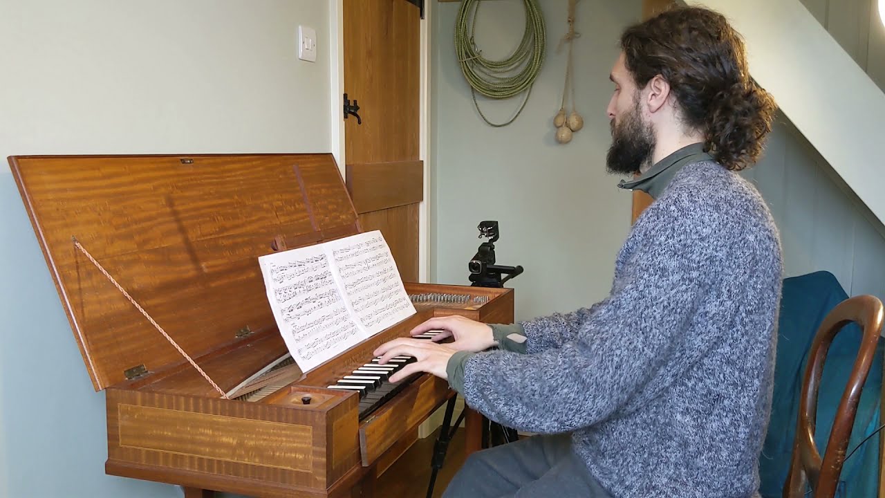 Domenico Zipoli - Suite in B minor - Mr Bellicanta: clavichord