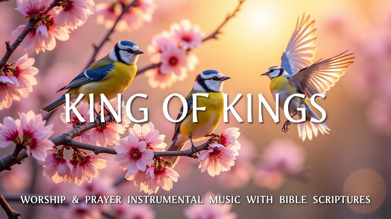 KING OF KINGS: Piano Worship Instrumental Music with Bible Scriptures & Stunning Nature Scenery