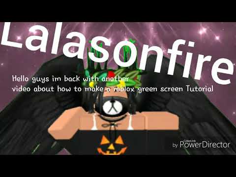 roblox avatar green screen