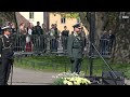 Crown prince haakon magnus of norway marks victory day 2024