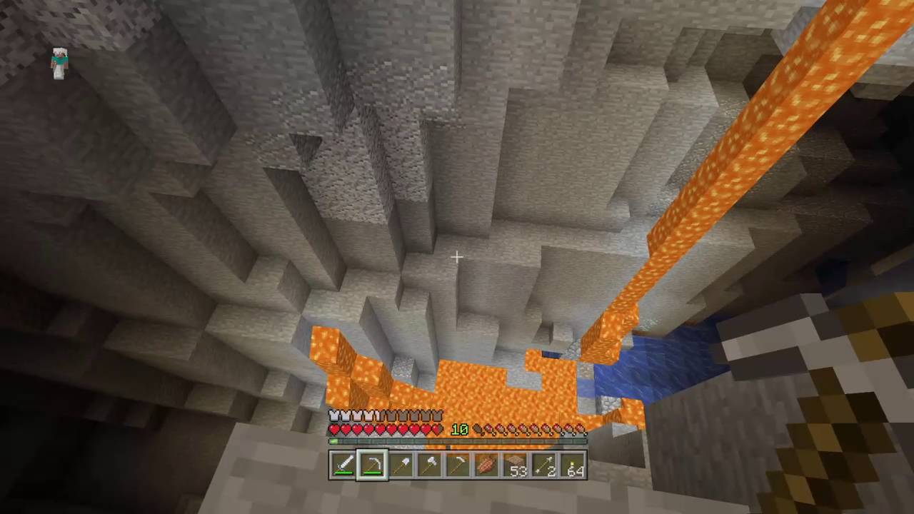 Minecraft lets play episode #2 Into the caves - YouTube