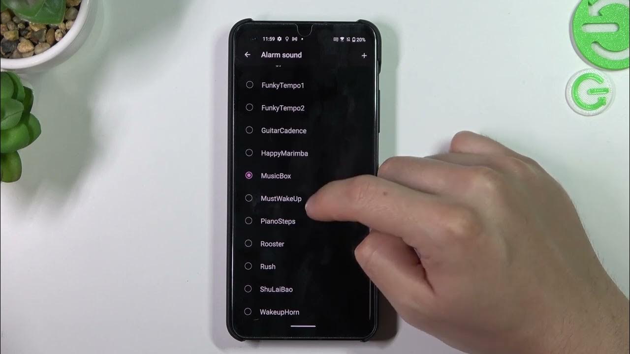 All alarm tones on Asus ZenFone 9 / default alarm tones on Asus ZenFone