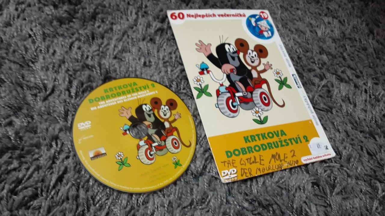 DVD Krtkova dobrodružství 2 - YouTube