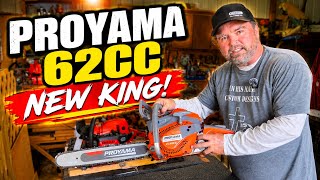 ALL NEW Proyama 62cc Chainsaw! Can It Rival the Husqvarna 562 XP 🔥