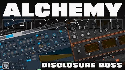 Alchemy Tutorial - Disclosure 