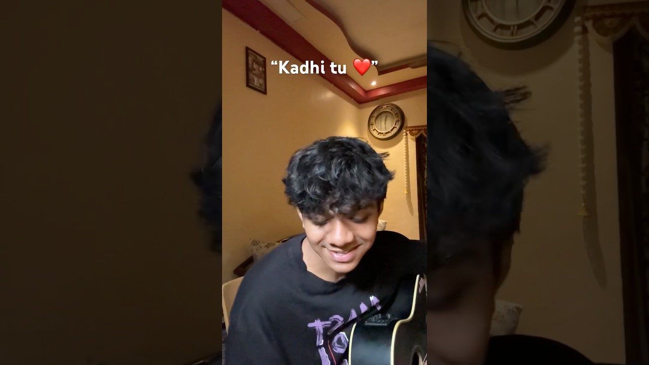Kadhi Tu ❤️ guitar cover| Marathi song ❤️
