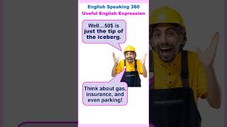 It's Just The Tip Of The Iceberg  English Expressions, Phrases, And Idioms Part 14  #Shorts