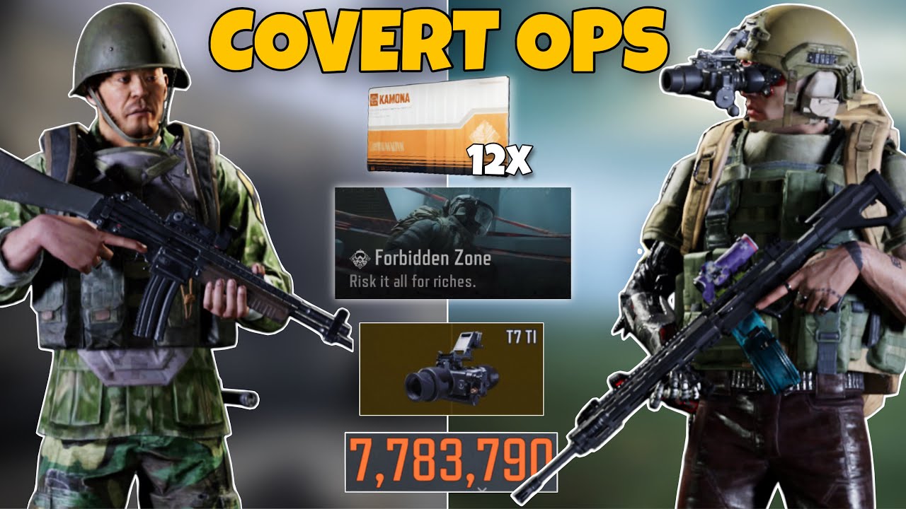 I SPENT 3 MILLION ON COVERT OPS FORBIDDEN IN ARENA BREAKOUT