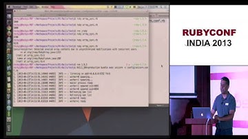 RubyConf India 2013 Concurrency and Ruby by Rocky Jaiswal
