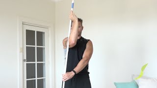 Mobility with Luke Istomin: 4 easy shoulder release moves with a broomstick