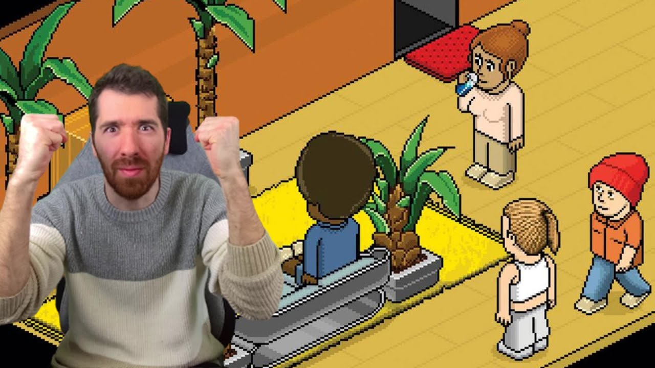 FUI REVISITAR O HABBO HOTEL EM 2024!